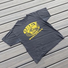 Y2K Obey Worldwide Skatercore Punk Short Sleeve Graphic Tee Shirt