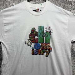 Vtg National Chemistry Week Shirt XL Science Scientist Grunge Colorful Graphic