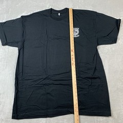 Dixxon Flannel Co Gray Sketchy Crest Sturgis T Shirt Mens 3XL Black Short Sleeve