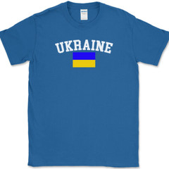 UKRAINE COUNTRY FLAG T-Shirt Volodymyr Zelenskyy SAVE Pride Tee