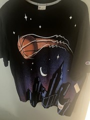 Champion Athletic Brand Graphic Basketball City ‘98 NYC T Shirt Size Medium