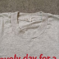 Vtg Guinness T Shirt Mens M Gray Toucan Lovely Day For A Beer Single Stitch 90s