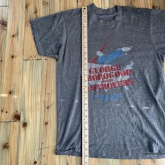Vintage George Thorogood and the Destroyers “50 states 50 dates” Gray T-Shirt