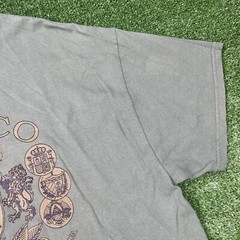 Y2K Blanco Cigars Tobacco 2000s Promo Tee Olive Green Shirt Men’s XL 24×29 -READ