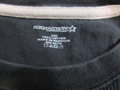 Vtg Y2K 3 FootAction John Son Waffle Knit Thermal Long Sleeve T-Shirts Mens 2XL