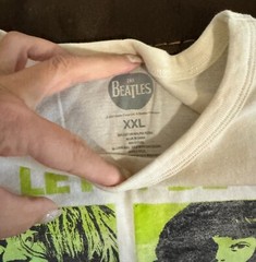 The Beatles Let It Be John Paul George Ringo T-shirt White Graphic print 2XL