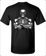 Skull Gym Men’s T-Shirt Till I Collapse Small To 3X-Large B
