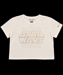 Under Armour Star Wars Graphic Logo Cropped T-Shirt