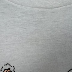 VTG Gator Creek Nude Lady Alligator Golf T Shirt Men’s M White Paper Thin 70s