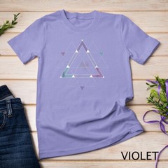 Geometric Space Graphic T-Shirt EDM Electronic Dance Tee Unisex T-shirt
