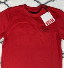 REASON Scarface Tony Montana Pocket Tee Shirt Red Men’s Size S *NEW* RARE