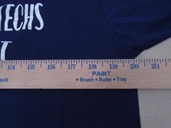 Vintage 80s 90s Lab Techs Get To the Point T shirt Drug Needle Funny Sz Large