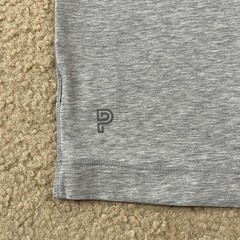 Public Rec Mens Pima Cotton Long Sleeve T Shirt Gray Size XL