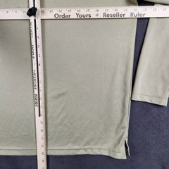 Patagonia Sunshade Shirt Mens Large Retro Khaki Bonefish Graphic Zipper Pocket