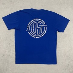 Lost Skateboards Men’s Blue Custom Shapes T-Shirt Size L