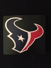 Texans NFL Sound-Activated LIGHTS UP LED T-Shirt ALL SIZES Wireless