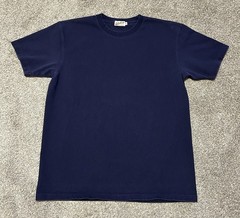Non Stock Knitting Mills T-Shirt Men’s Size XL Navy Blue USA Made Workwear