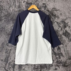 Sublime Por Vida Band T-shirt Raglan XL Sugar Skull Navy White