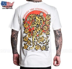 Sullen Art Collective Skull Leopard Premium SCM7976 Short Sleeve T-shirt For Men