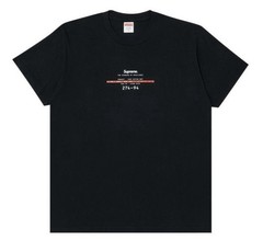 Supreme Standard Tee ‘Black’ Size XL SS24 Brand New Authentic Ships Fast