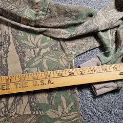Ace Sportswear Shirt Mens XL Brown Camo Long Sleeve Pocket T-Shirt Hunting USA