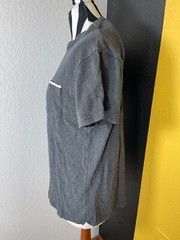Craft Flow Mens Shirt Small Cotton Blend Pocket Charcoal Machine wash