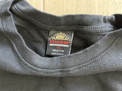 Knocker Activewear Mens Size XL Black Long Sleeve T-Shirt – Free Shipping