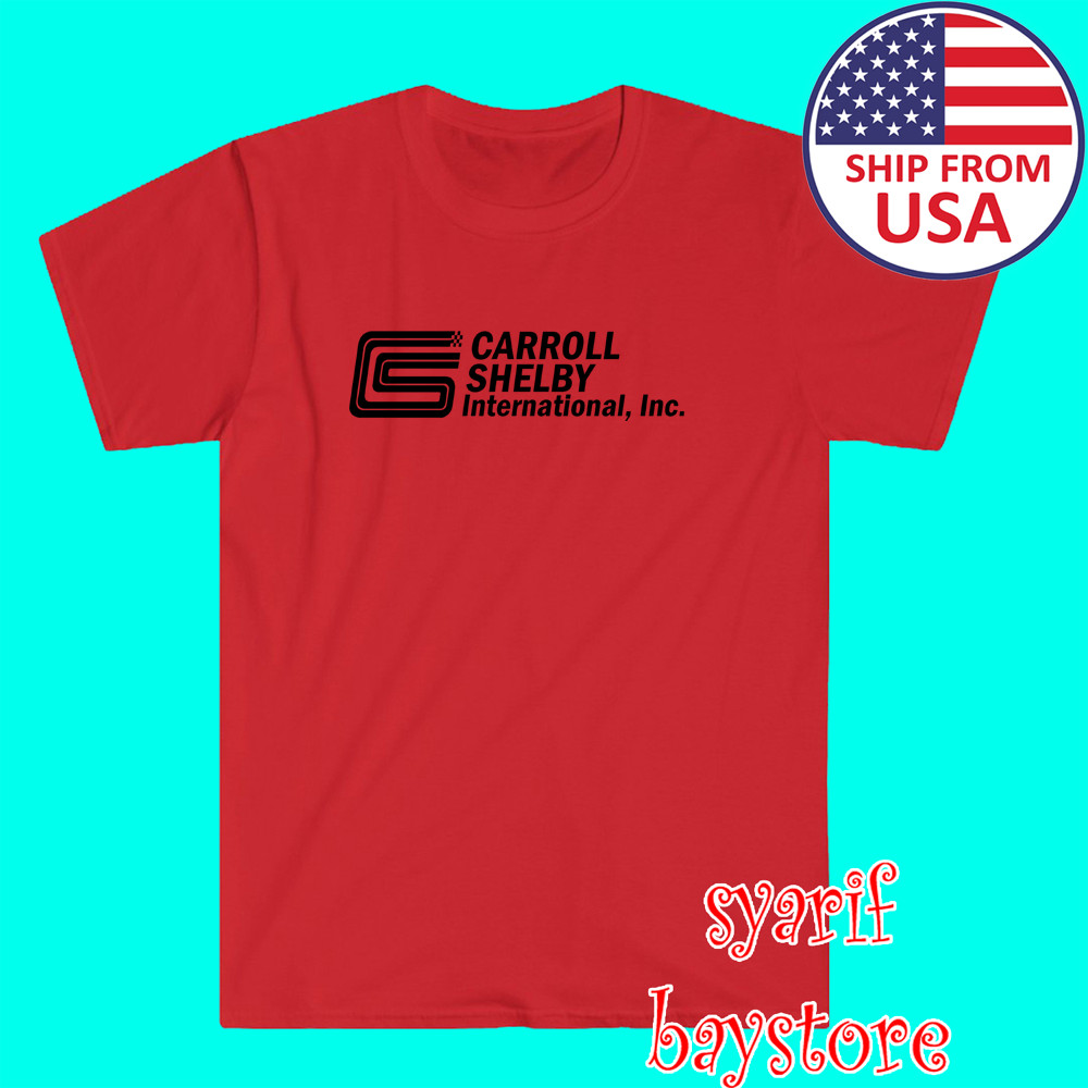 Carroll Shelby CS Racing Car Men’s Red Size S to 5XL