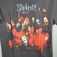 Slipknot Shirt Small Men’s Gray Crew Neck Rock Heavy Metal Doublesided Official