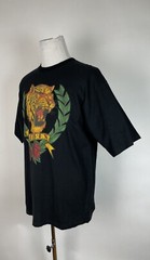 Avirex Tiger Embellished Gold Jewel Rose T-Shirt Black Men’s XL