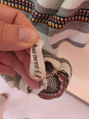 Vtg 70s Hang Ten Striped Knitted T Shirt Surf Skateboard California Beach USA