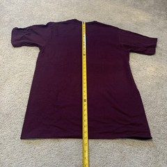 Vintage Champion Maroon Plum Heavy Weight Cotton T Shirt Large Unisex Lot Of 12