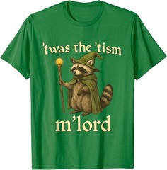 Twas the Tism Mlord Funny Autism Gen Z Meme Shirt Unisex T-Shirt