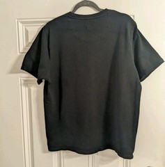 Common People Black Men’s Textured Cotton T-Shirt Size XL