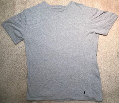 RALPH LAUREN POLO MENS SLIM FIT CREW NECK GREY T-SHIRTS 4 PACK SIZE XL NWOT