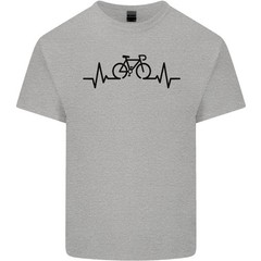 Bicycle Pulse Cycling Cyclist Road Bike Mens Light Cotton T-Shirt