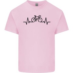 Bicycle Pulse Cycling Cyclist Road Bike Mens Light Cotton T-Shirt