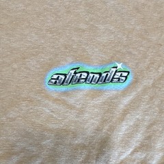 Afends Men’s hemp t shirt Logo Crew Neck Short Sleeve Organic Cotton