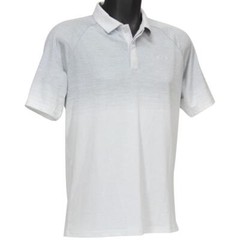 Oakley Four Jack Gradient Polo Mens Size S Small Lunar Rock Grey Golf Shirt Tee