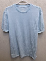 J.Crew Men’s Large VSK Teal Blue Washed Crew Neck Short Sleeve T-Shirt NWT
