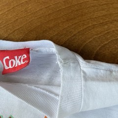 Vintage Coca Cola T Shirt Adult Fire Sun Double Sided 1995 Made In USA Men’s L