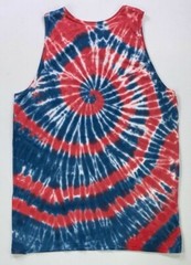 Men’s Ripcurl Rip Curl Patriotic Colors Tie Dye Cotton Tank Top Sizes S, M