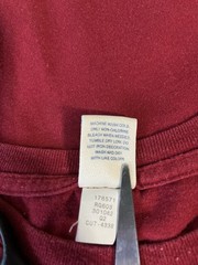 Y2K Old Navy Red Logo Graphic Print Men’s Crew Neck Short Sleeve T-Shirt XL