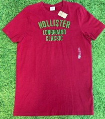 Hollister Men’s Hollister Longboard Classic Tee Red Large MSRP: $24.50 NWT