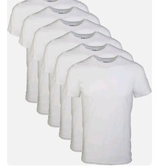 Men’s Undershirts,Size L Crew T-Shirts, Multipack, Style G1100 12 pack.