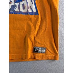 WWE John Cena Never Give Up Cenation Orange Graphic T-Shirt Mens Large