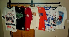 Bulk sale of 25-Mitchell and Ness NWT NFL,College,Soccer XL T shirts