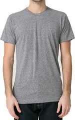 American Apparel Tri Blend Athletic T-shirt Vintage Unisex XS S M L XL