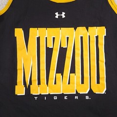 Under Armour Tank Shirt Mens Medium Charged Cotton Ncaa Mizzou Tigers Heatgear