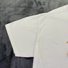 VTG Key West T-Shirt Size L White Embroidered Stitched Palm Tree Beach 90s FL